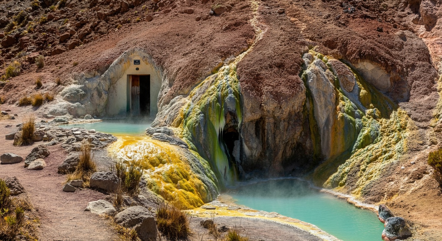 Heiße Quellen in Antofagasta de la Sierra