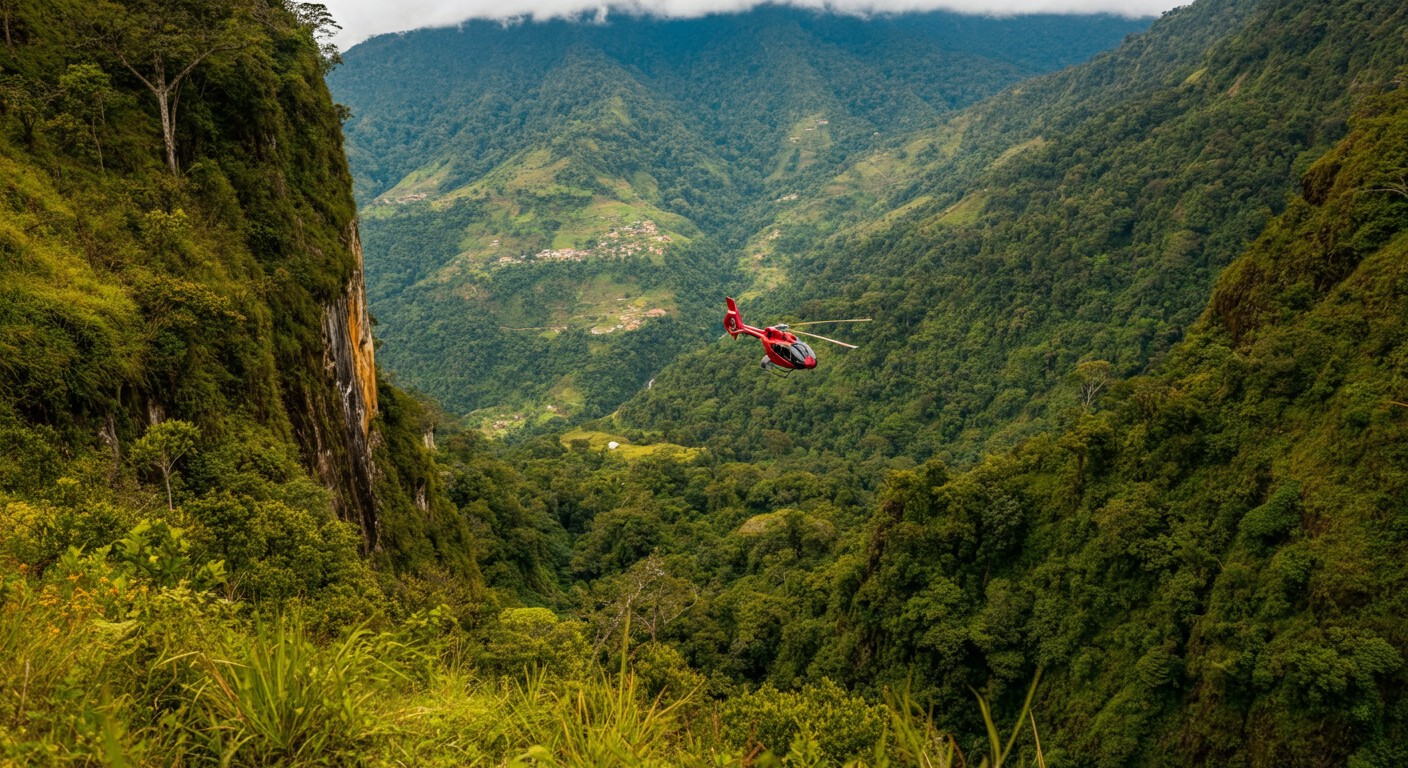 Excursions en hélicoptère à Bucaramanga