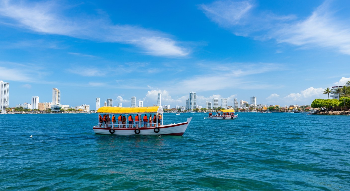 Paseo en barco por Cartagena