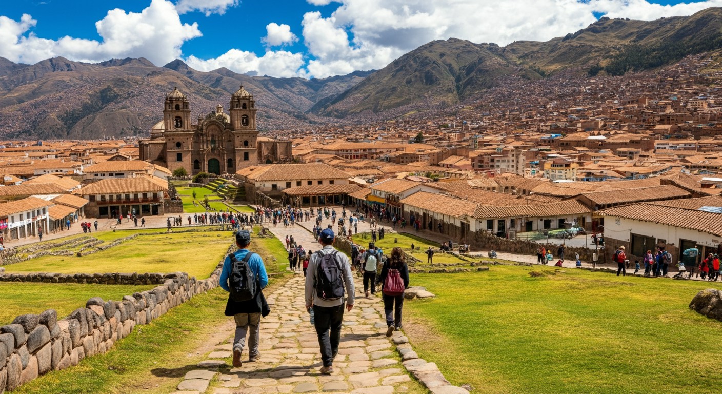 Promenade touristique à Cusco