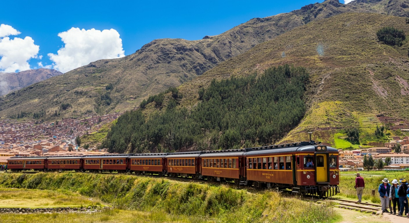 Zugfahrt durch die Anden von Cusco