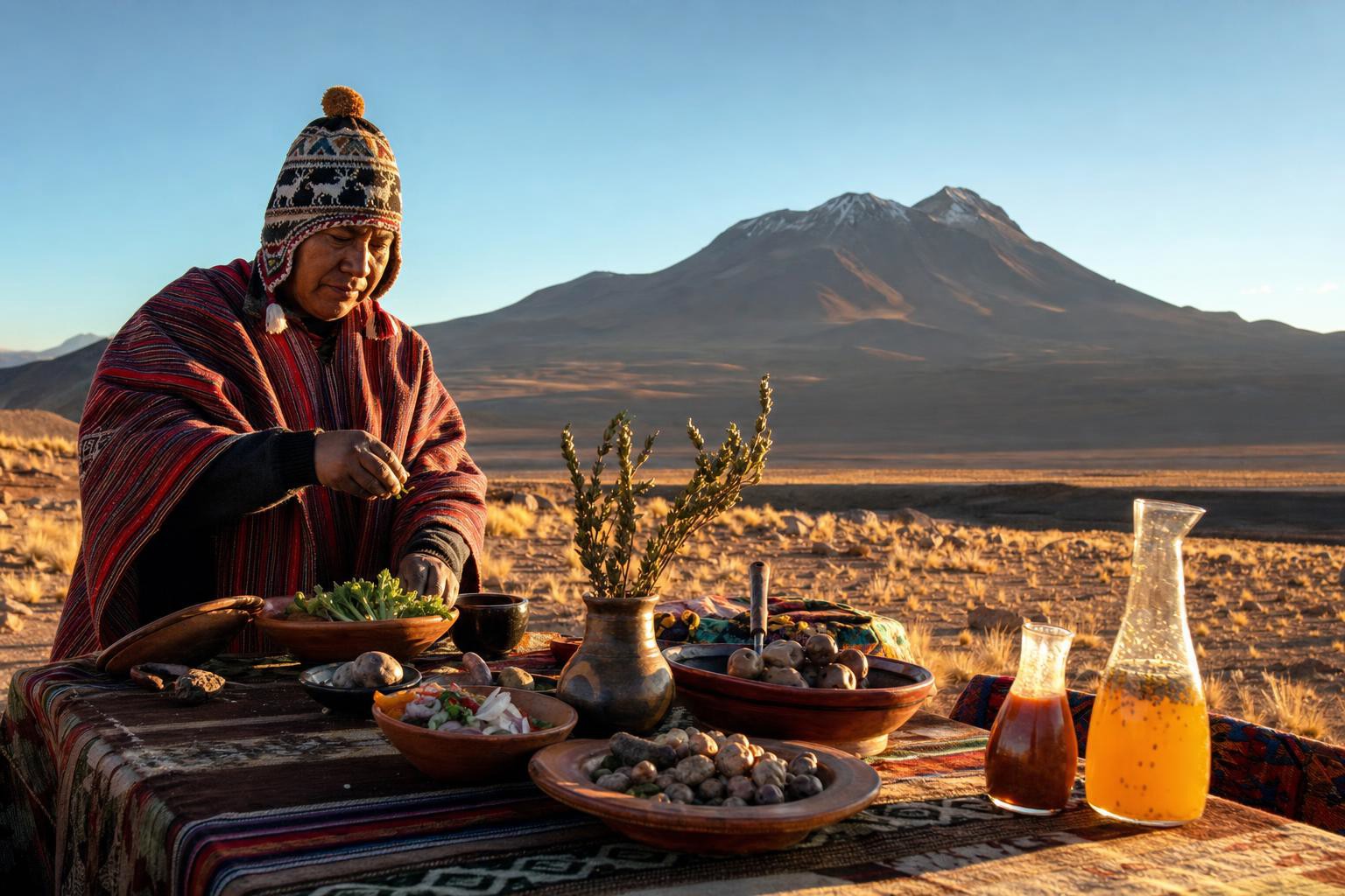 Sabores dos Desertos do Altiplano
