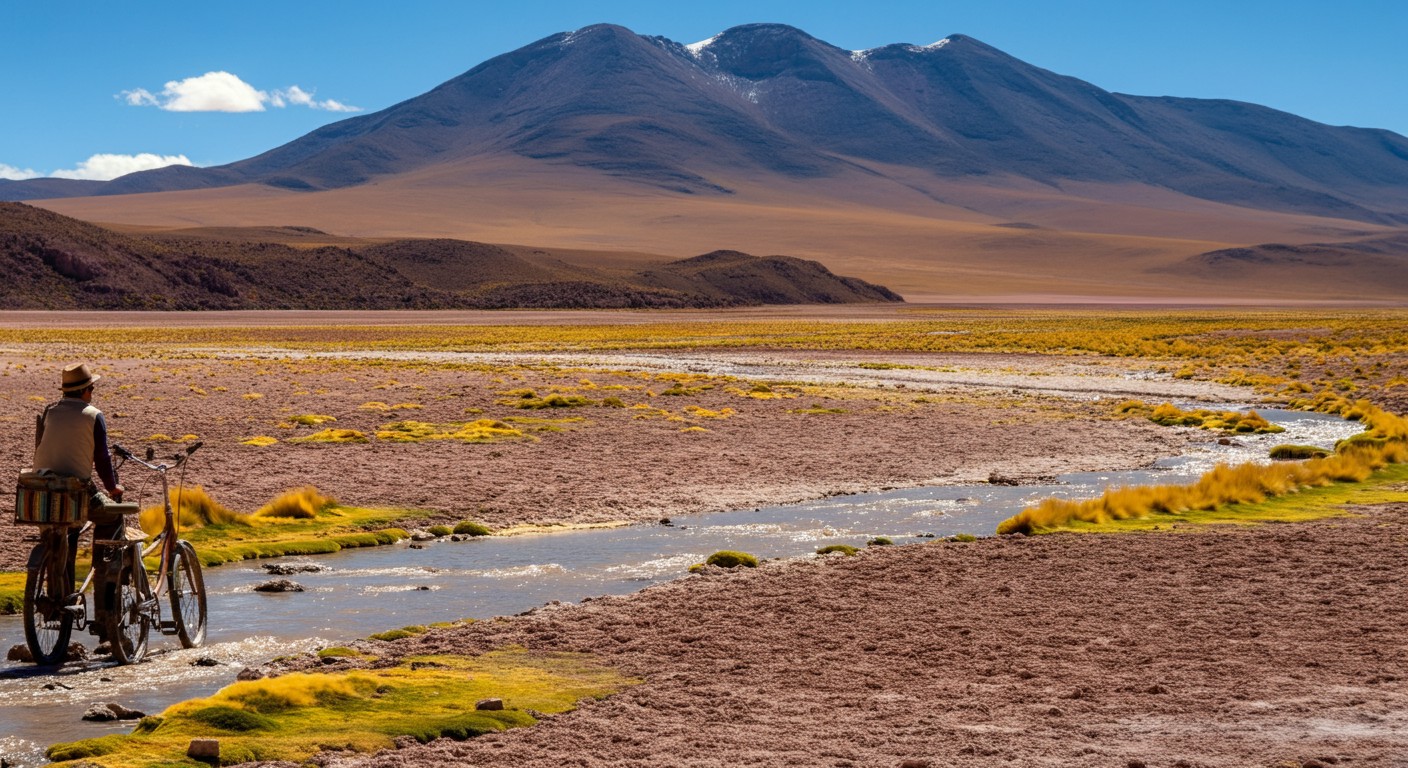 Promenade touristique dans l’Altiplano