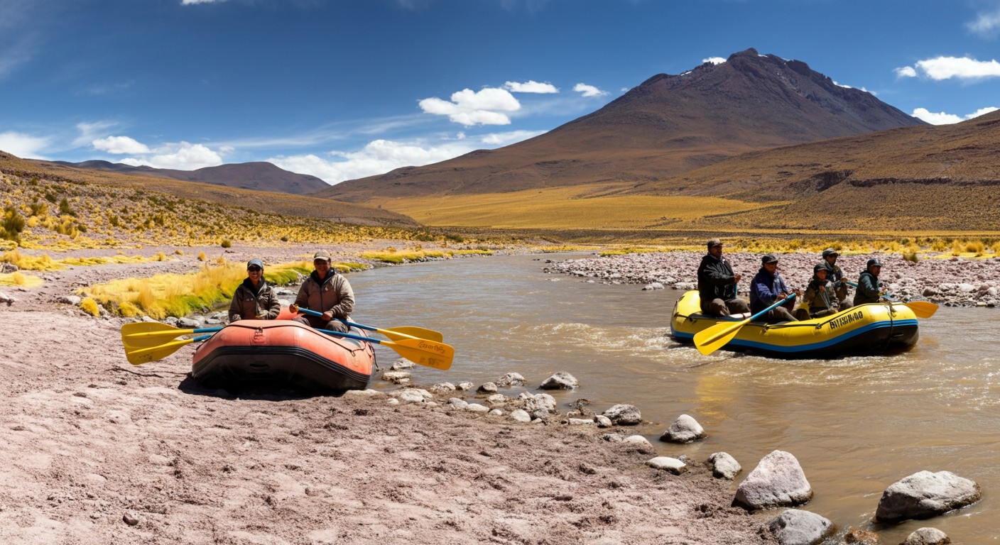 Rafting nos Desertos do Altiplano