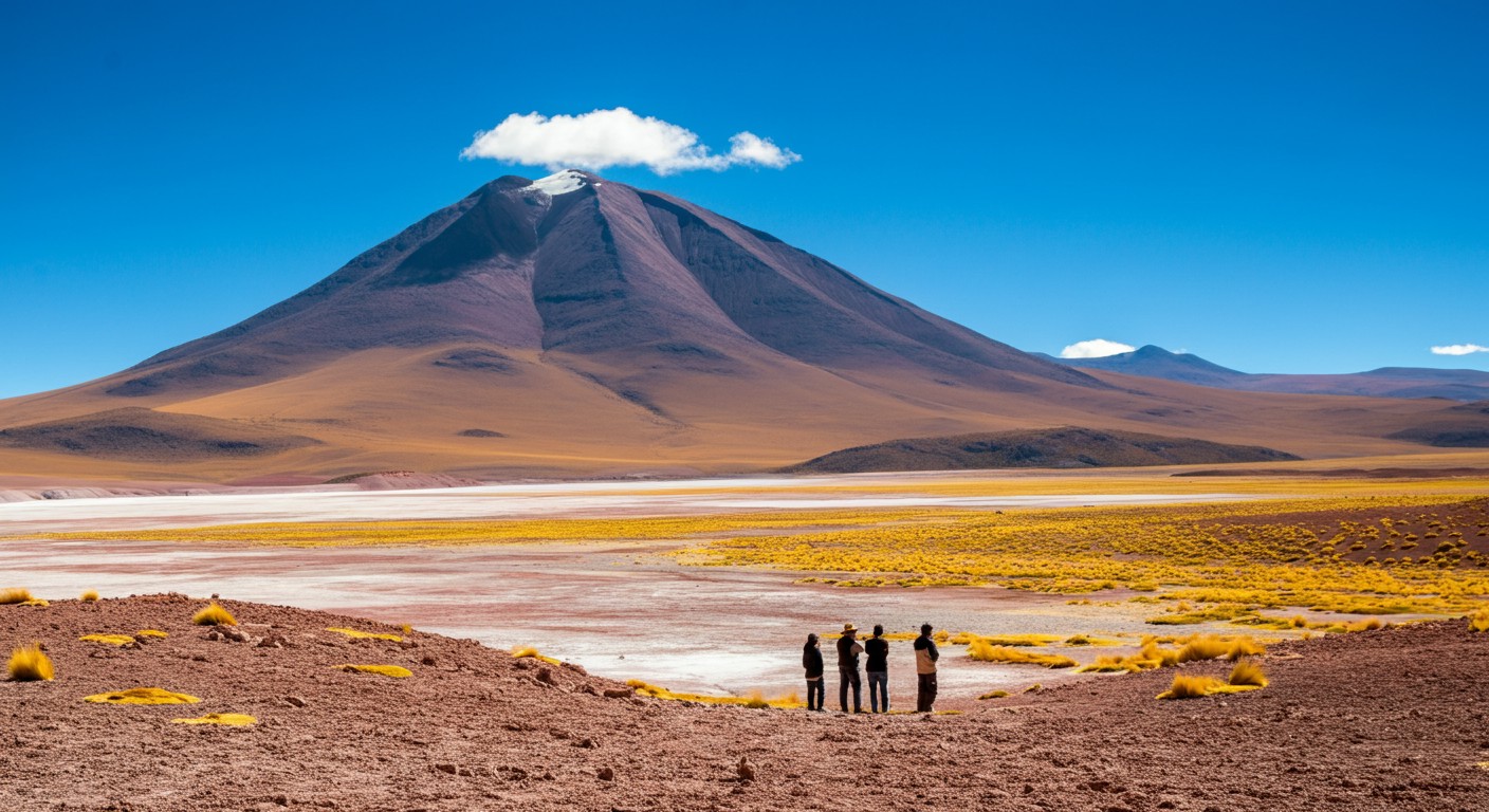 Tyrolienne dans les Déserts de l’Altiplano