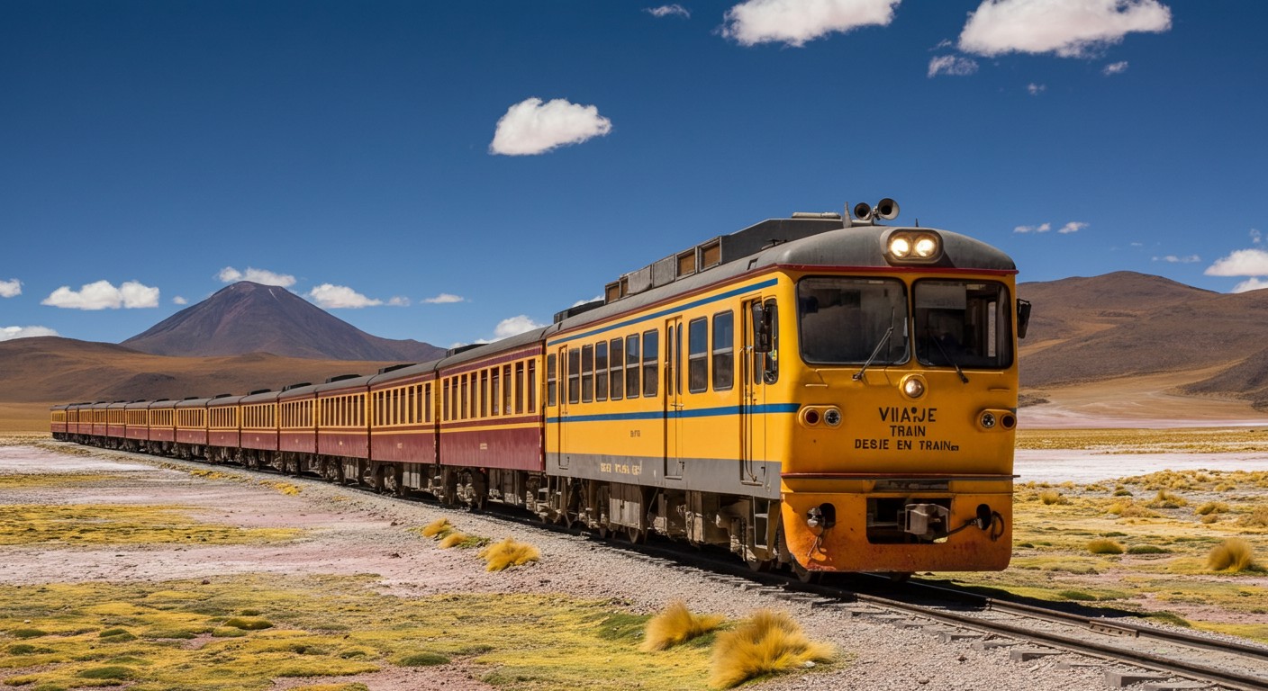 Viaje en tren por los Desiertos del Altiplano