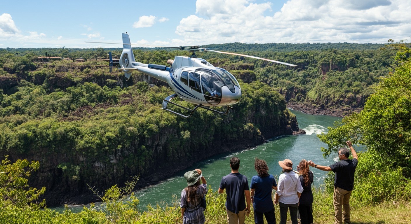 Passeio de Helicóptero em Foz de Iguaçu