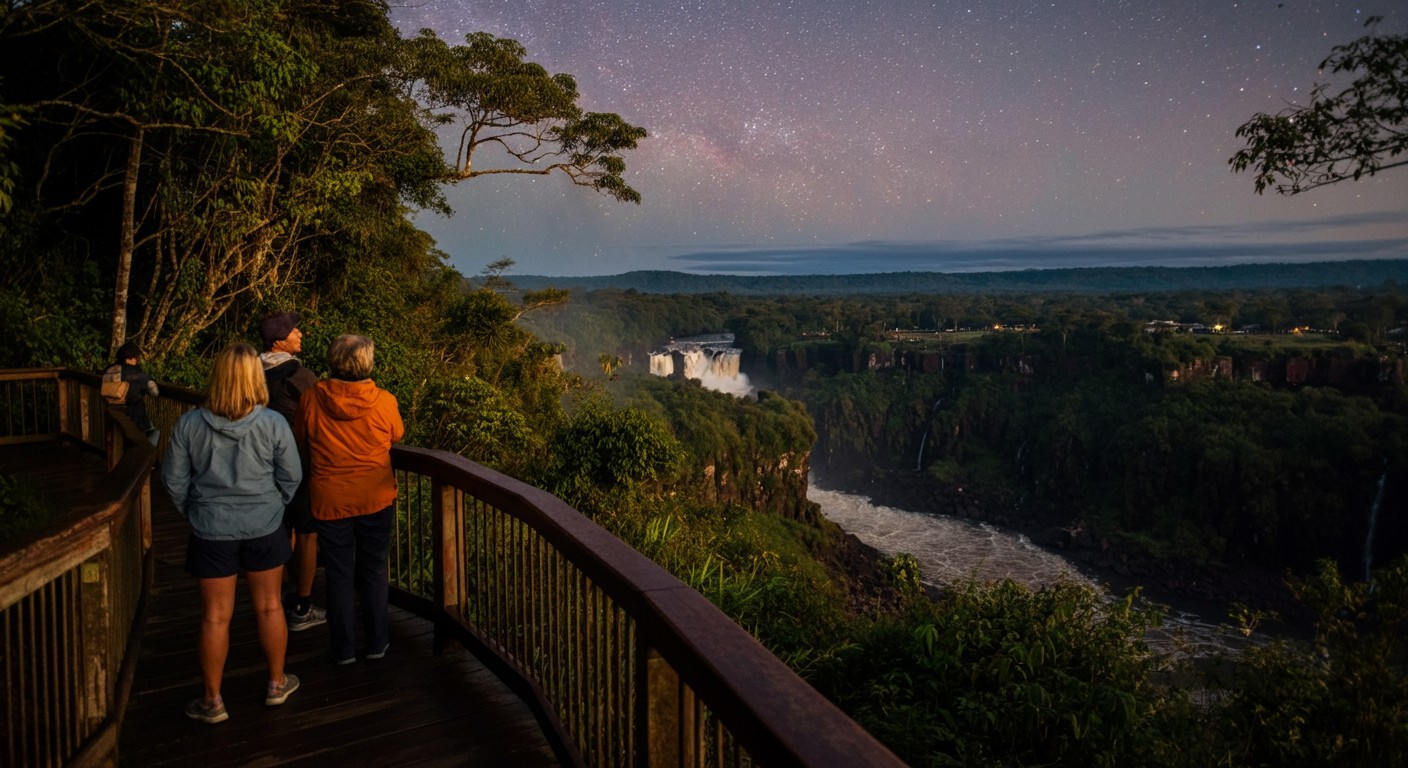 Observation des étoiles à Iguazu