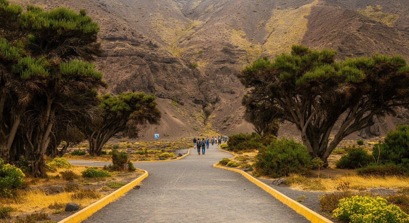 Promenade touristique à Iquique