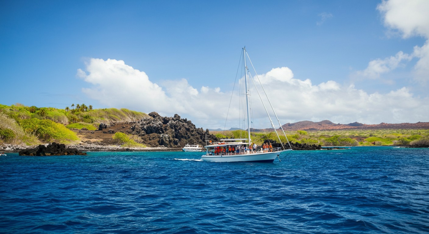 Passeio de Barco nas Ilhas Galápagos