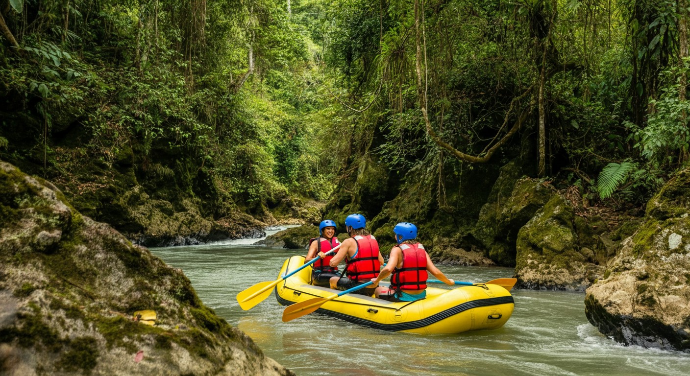 Rafting en Itacare: adrenalina en la selva