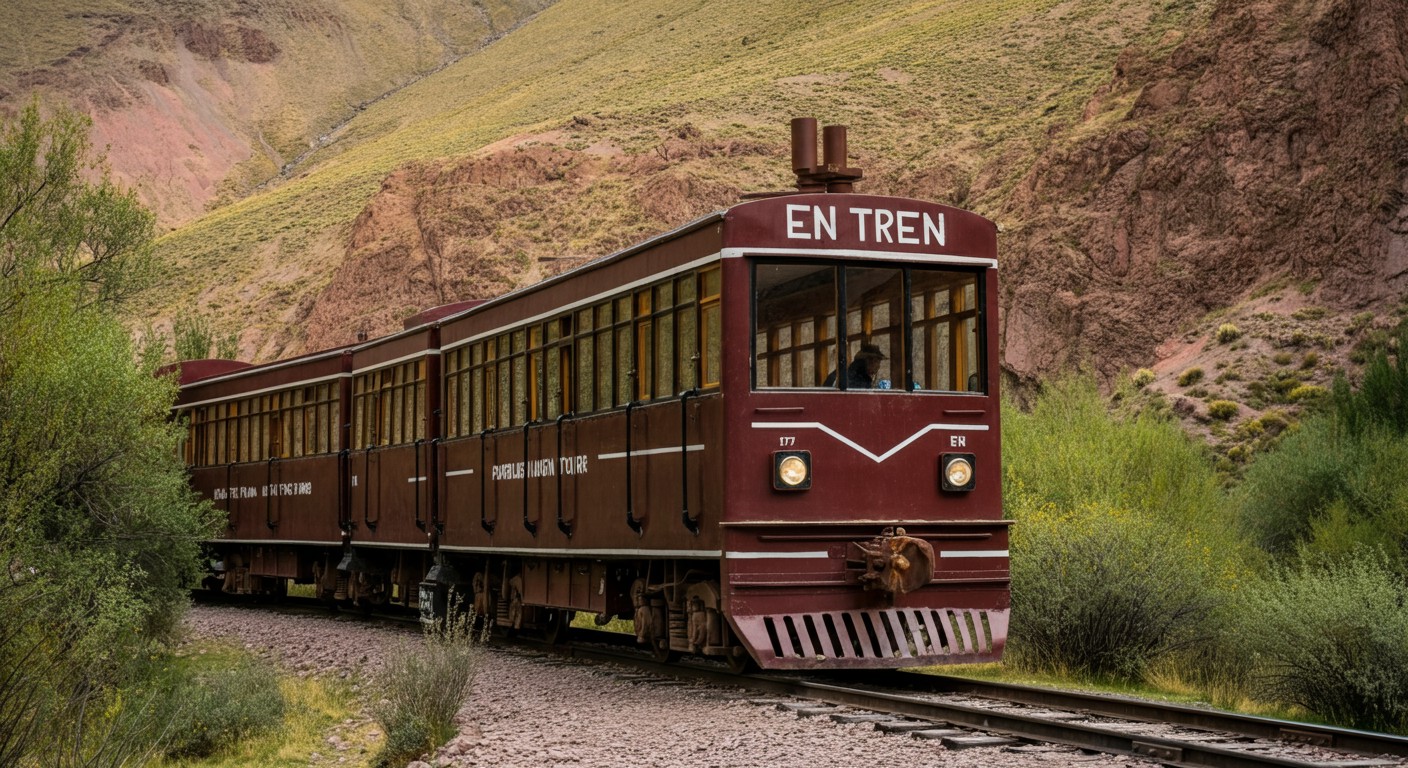 Voyage en train à San Salvador de Jujuy