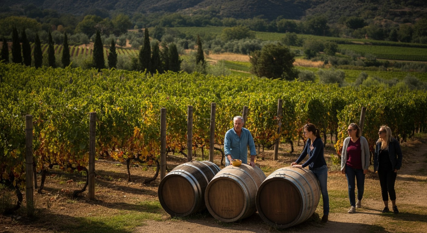 Dégustation de vins à La Rioja