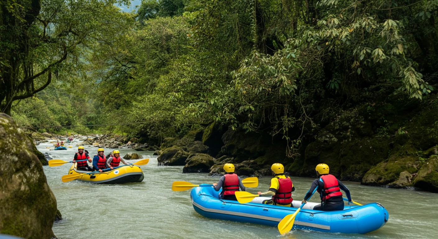 Rafting à Medellín : vivez l’aventure
