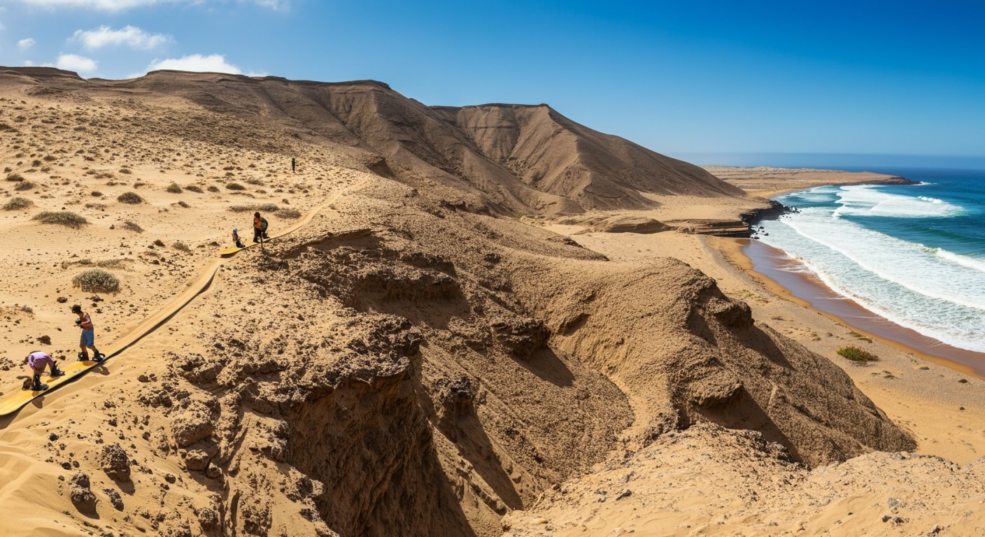 Sandboard-Abenteuer in Paracas