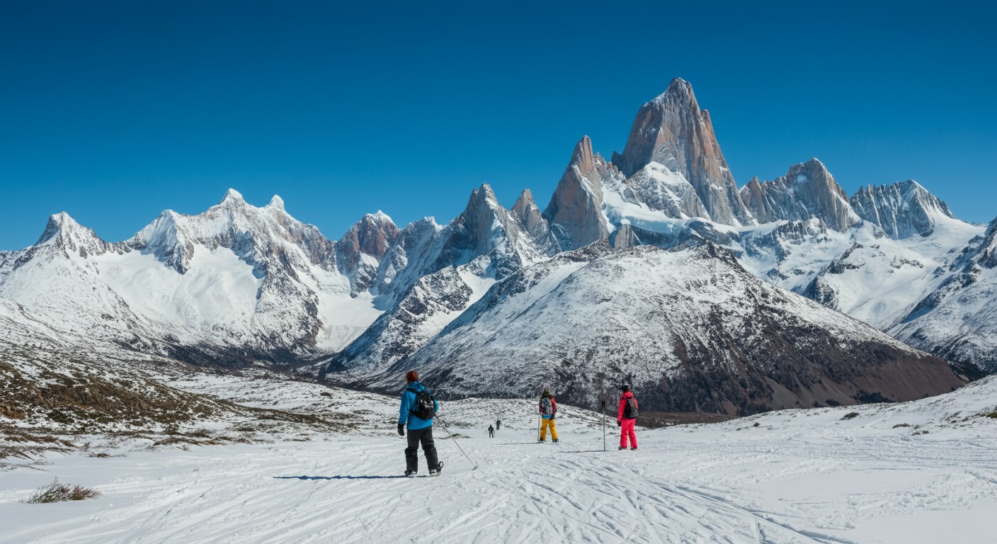 Esqui e Snowboard na Patagônia