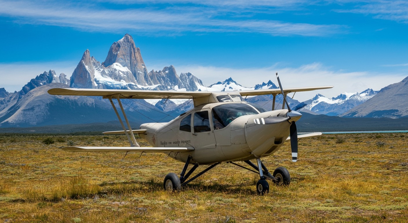 Small Airplane Flights in Patagonia