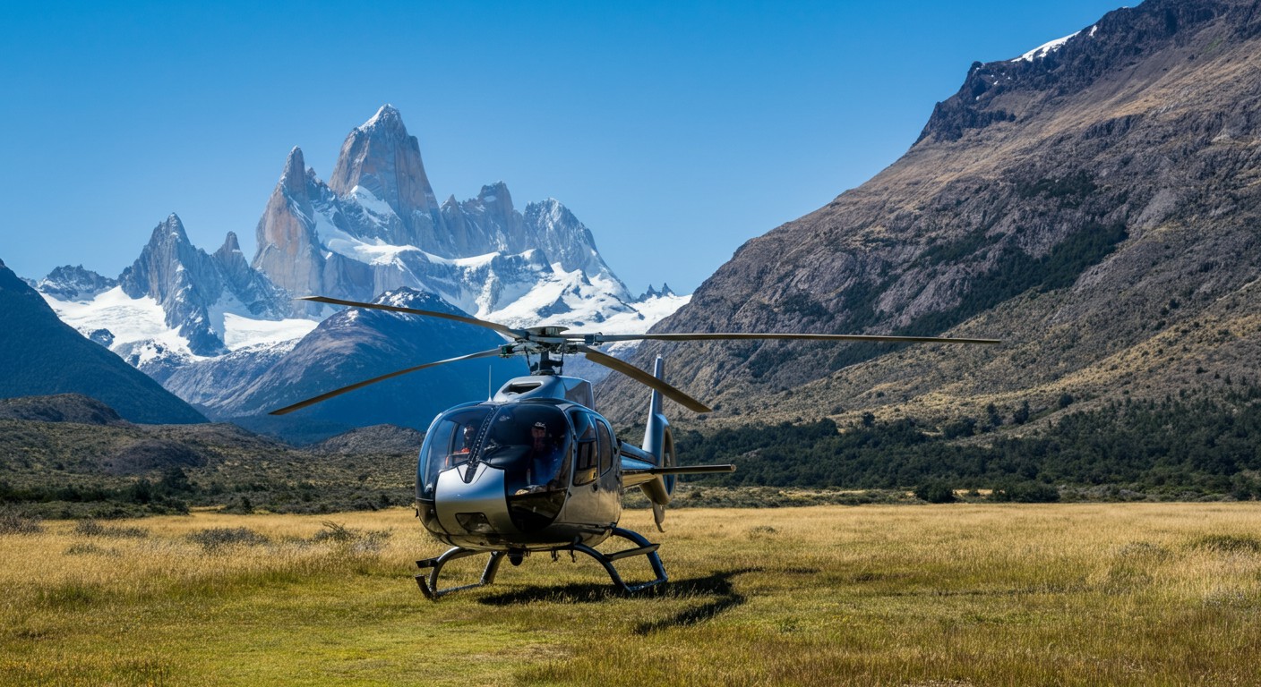 Helikopterflug in Patagonien buchen