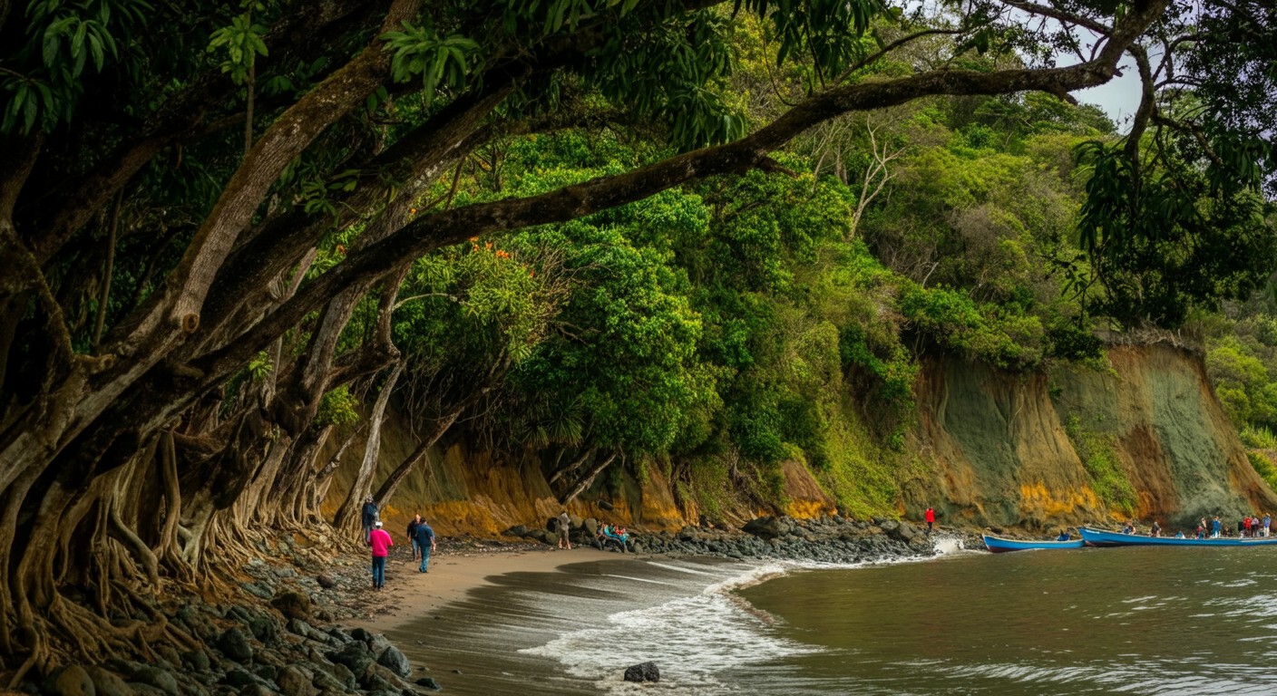 Promenade touristique à Puerto Lopez