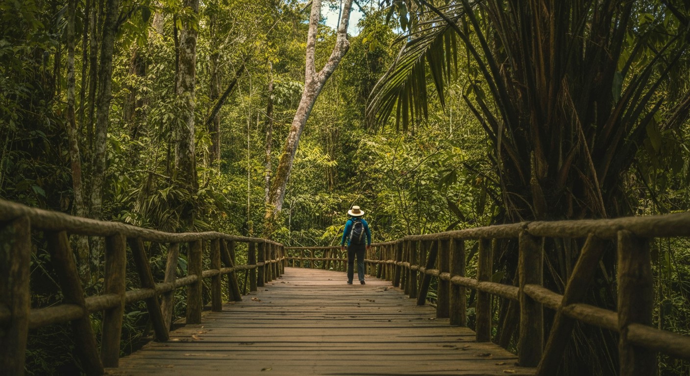Promenade touristique à Puerto Maldonado