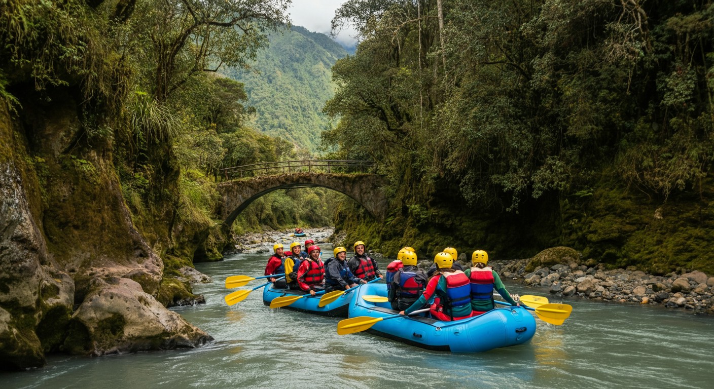 Rafting à Quito : sensations fortes garanties