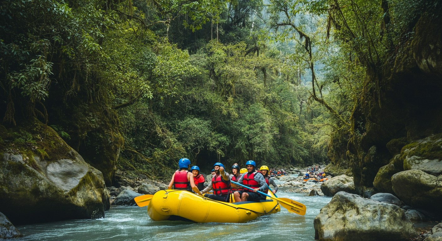Rafting en Sudamérica: adrenalina y naturaleza
