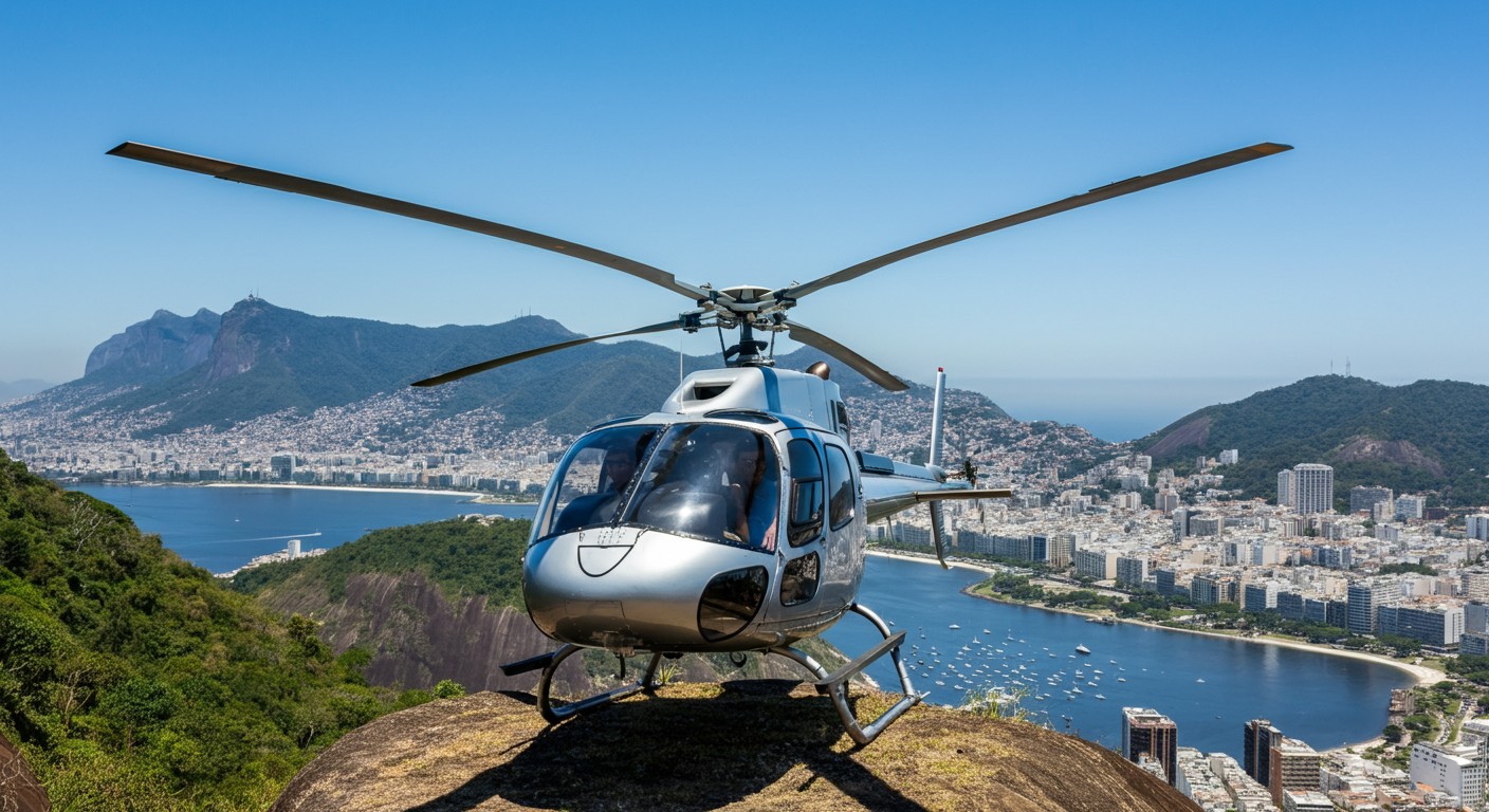 Passeio de helicóptero no Rio de Janeiro