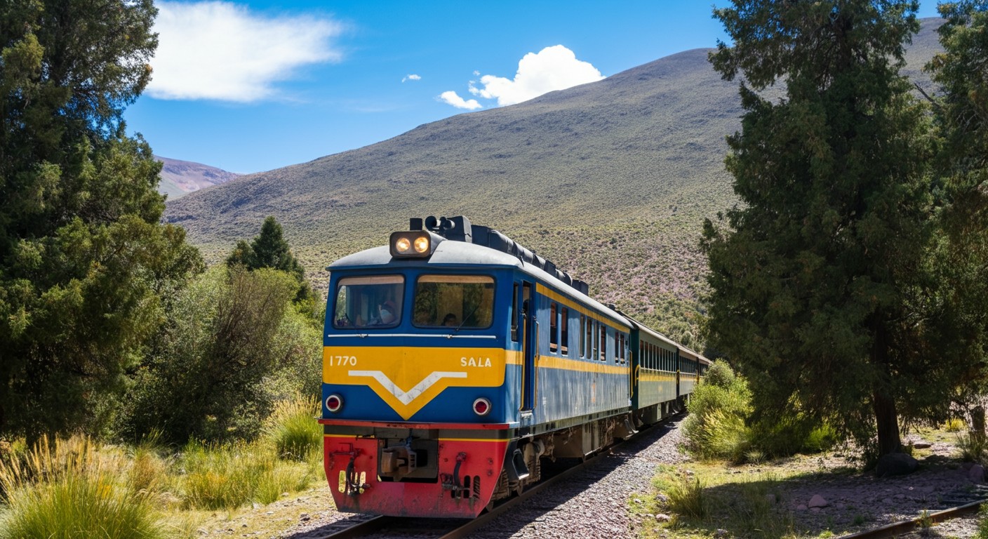 Spektakuläre Zugfahrt in Salta