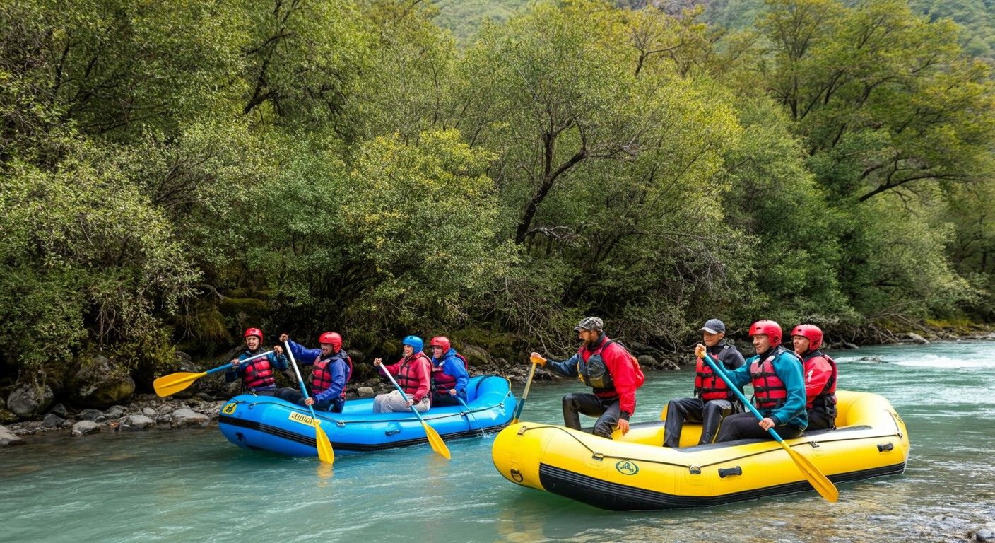 Rafting Adventures in San Martin De Los Andes