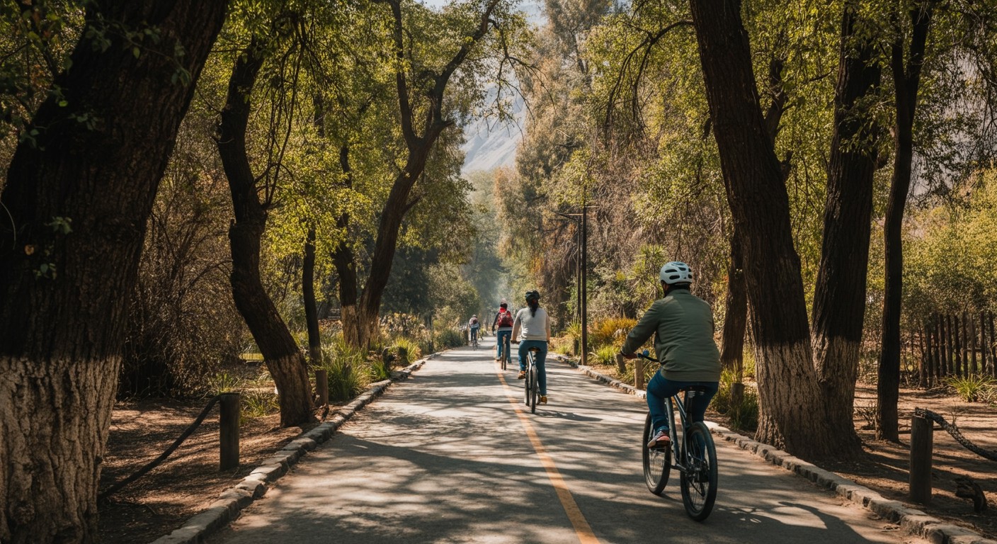 Radfahren in Santiago de Chile