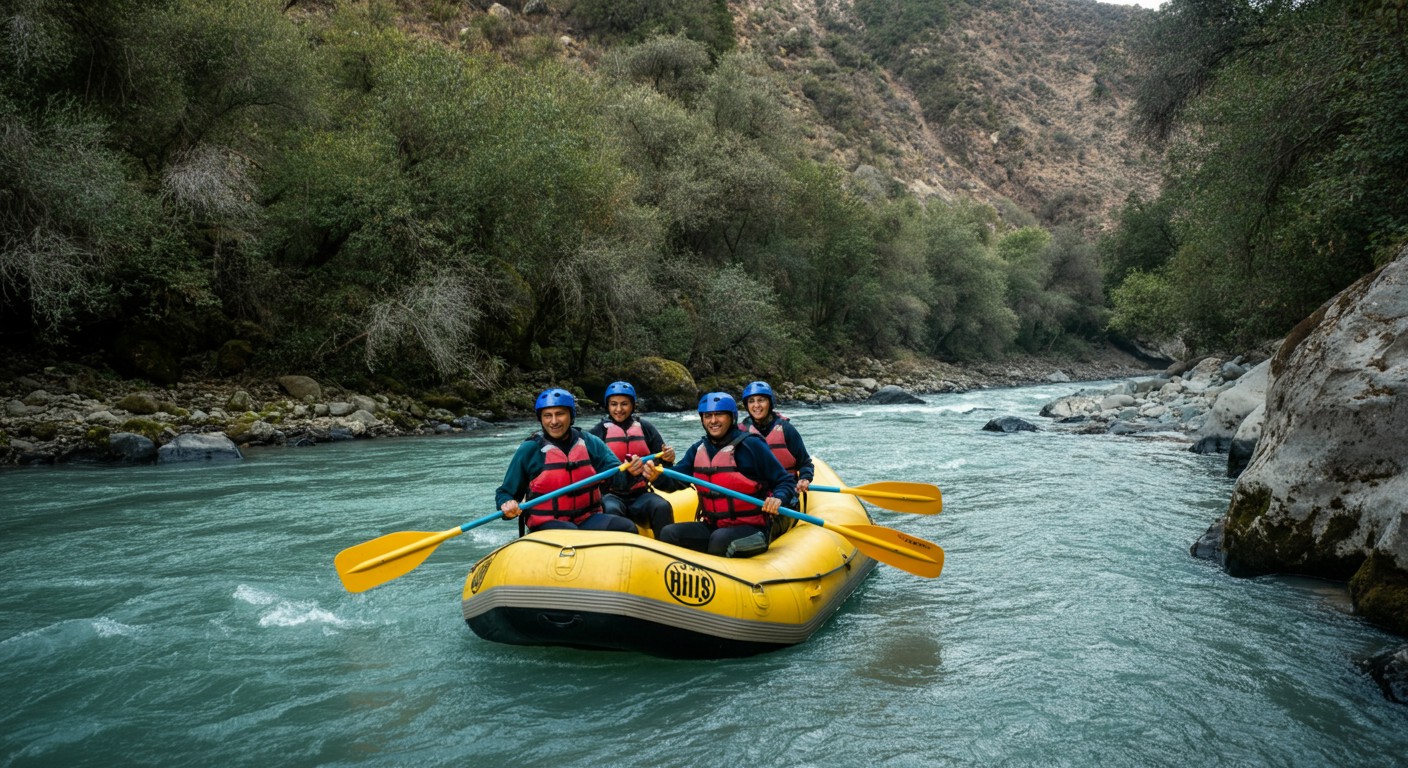 Rafting en Santiago de Chile