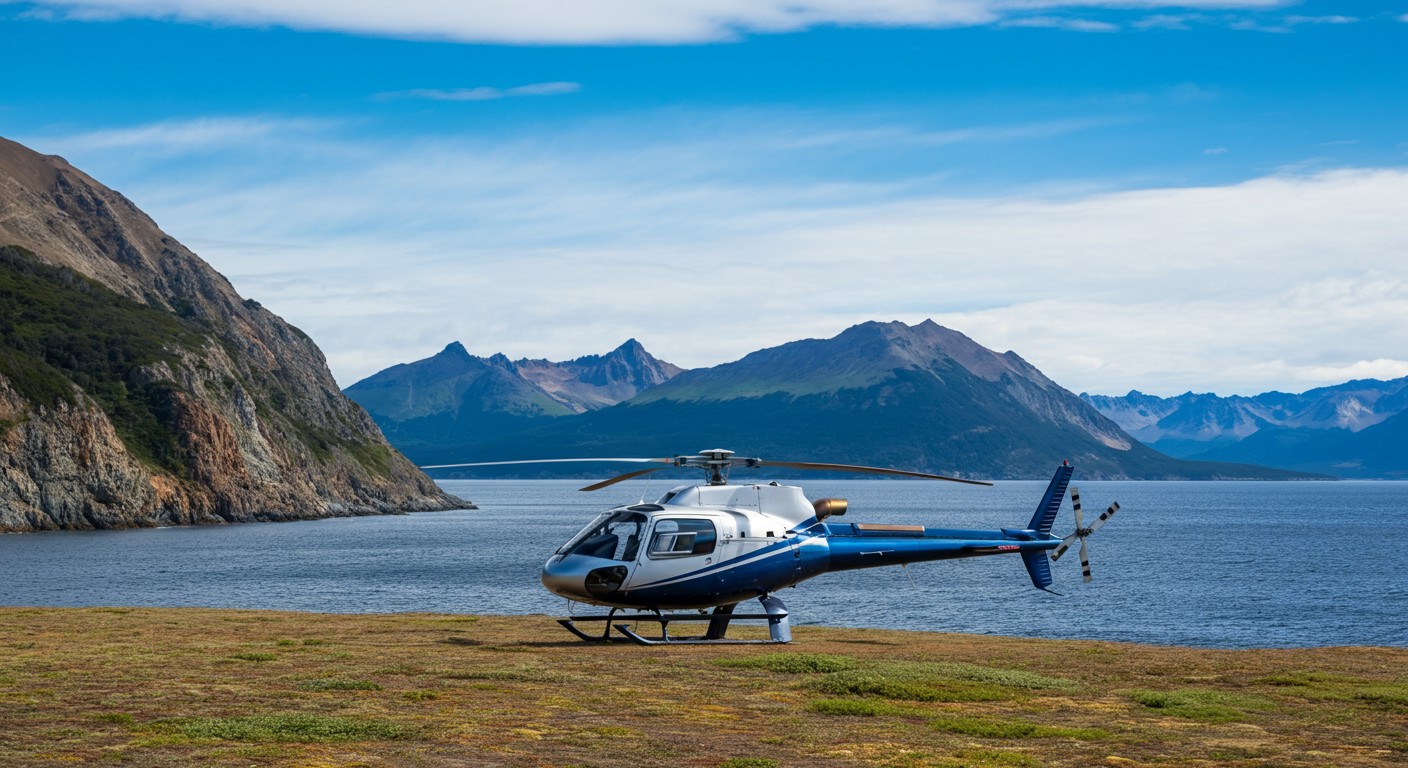 Vols en hélicoptère à Ushuaia