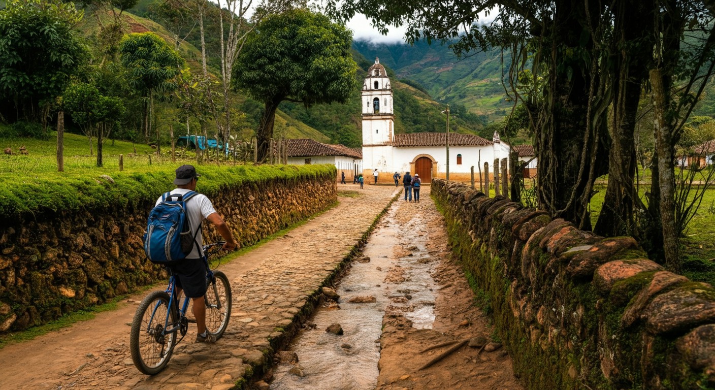Promenade touristique à Villa de Leyva