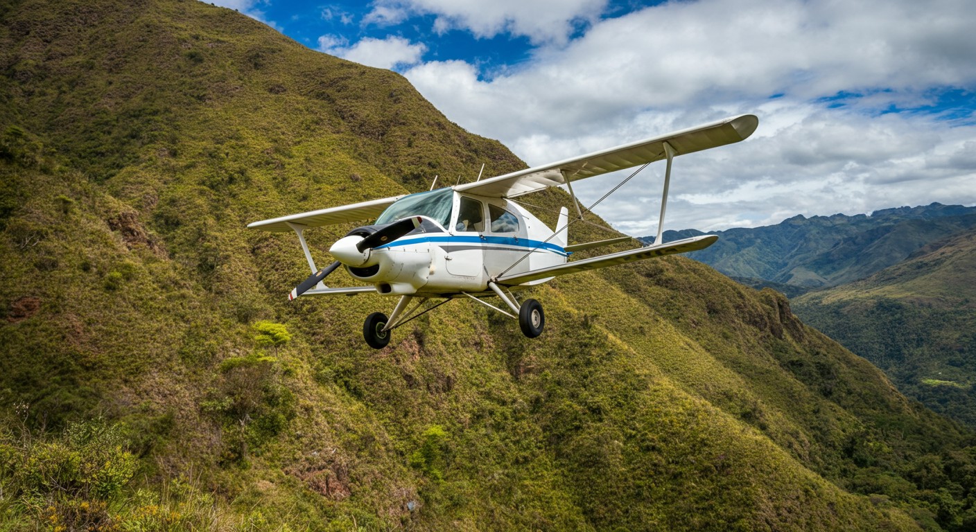 Vuelo en avioneta en Sudamérica
