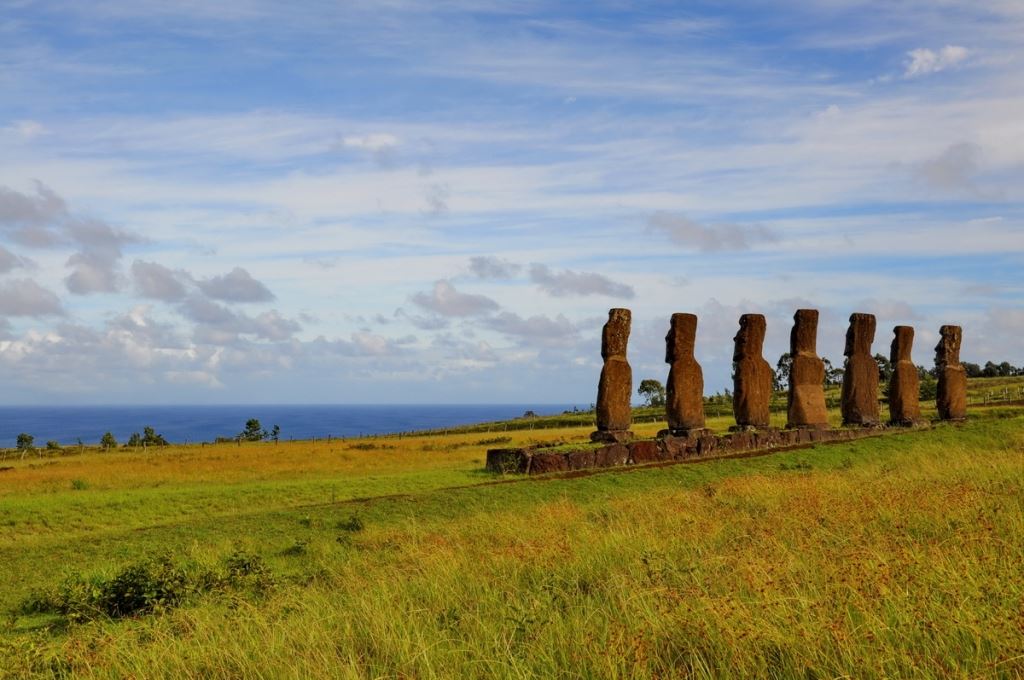 Ahu Akivi Os Sete Moai foto 1