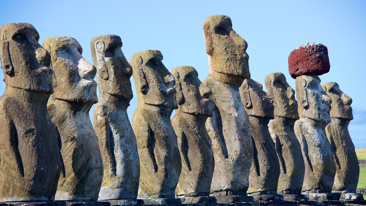 Nascer Do Sol Em Tongariki foto 5