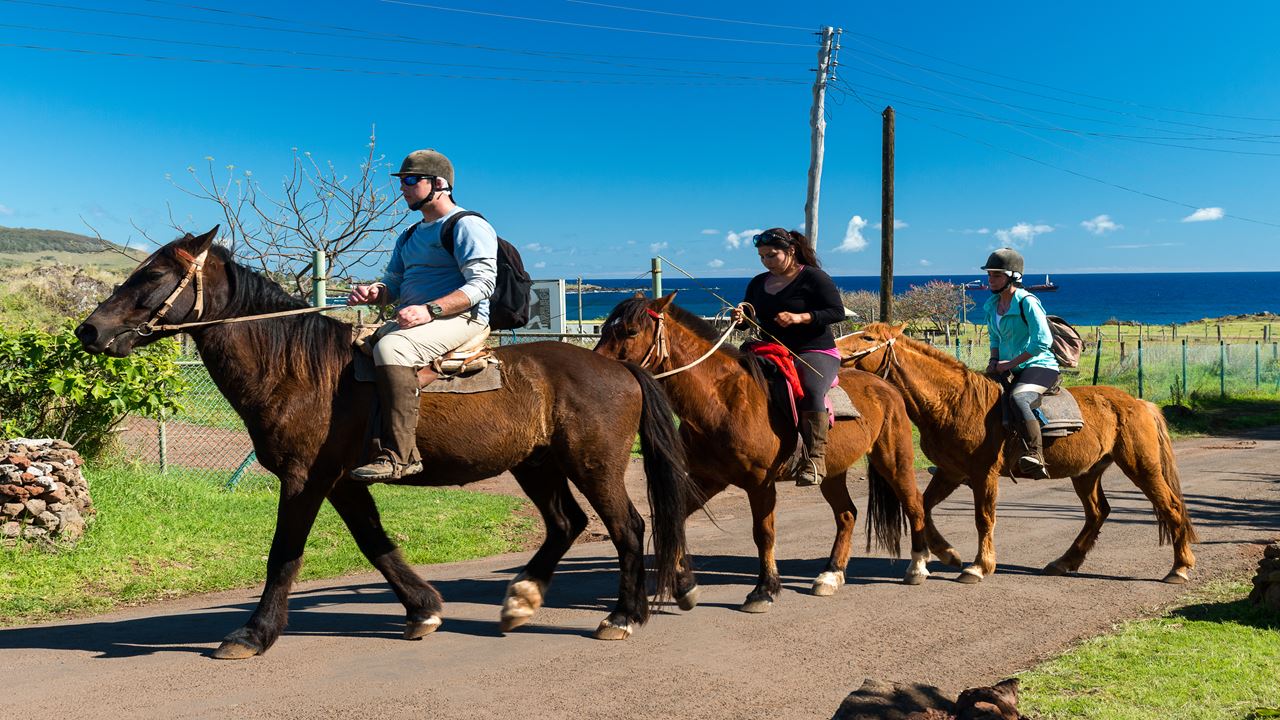 Horseback Riding On Easter Island foto 5
