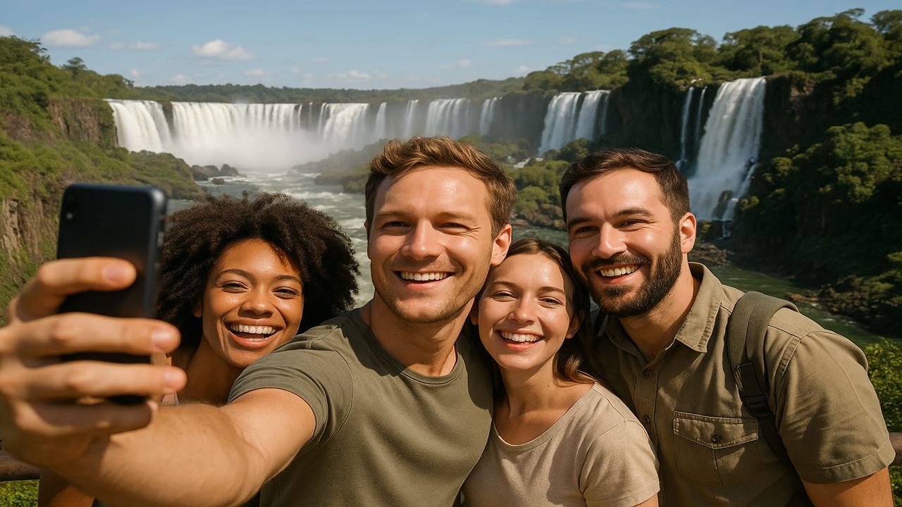 Argentine Falls + Brazilian Falls foto 1