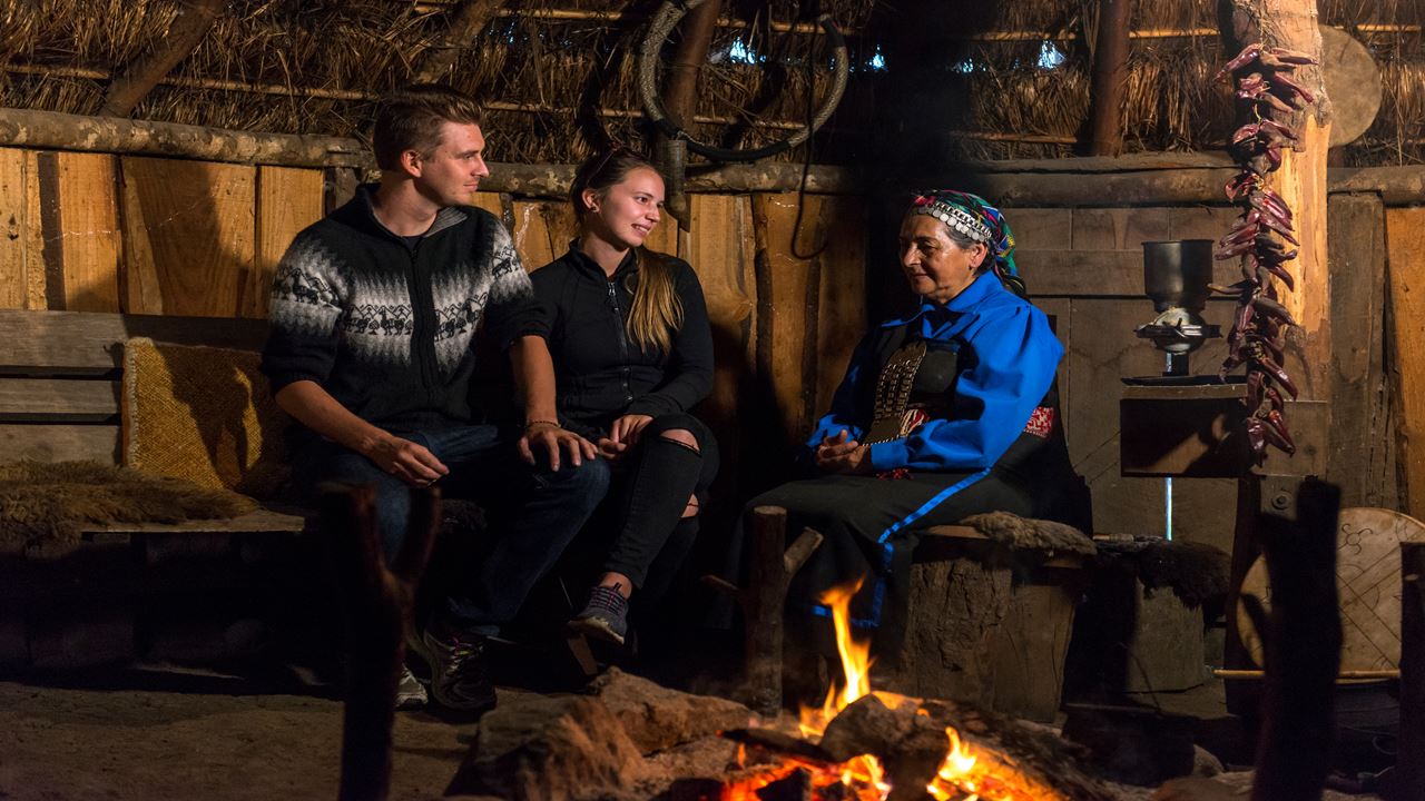 Comunidad Mapuche Lago Budi Desde Pucon foto 9