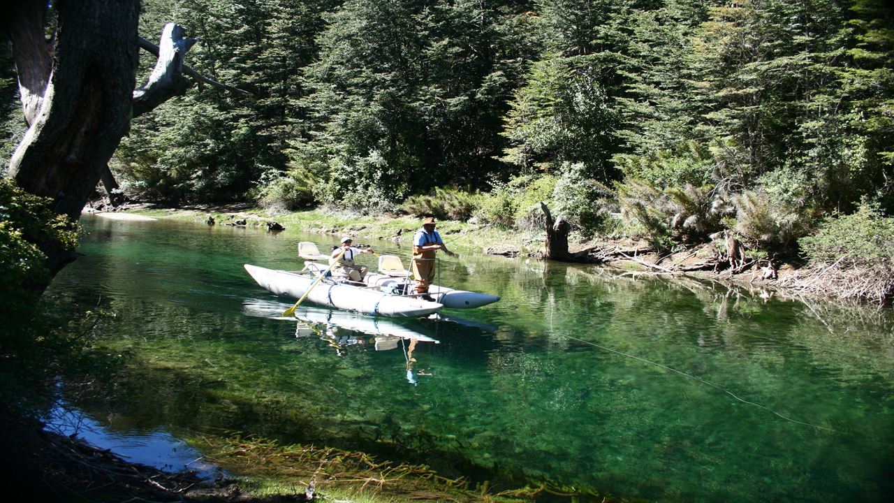Fishing Day On The Manso River, Hess Lake Or Los Moscos Lake (0)