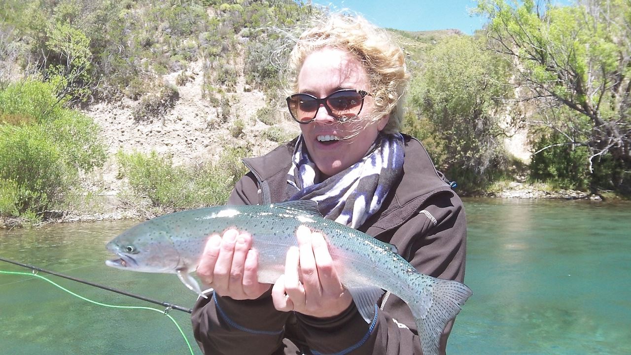 Fishing Day On The Manso River, Hess Lake Or Los Moscos Lake (1)