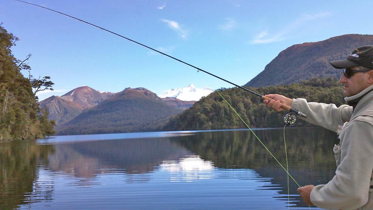 Fishing Day On The Manso River, Hess Lake Or Los Moscos Lake (7)