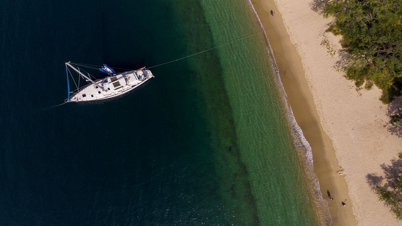 Dia Em Um Veleiro No Mar Do Caribe foto 2