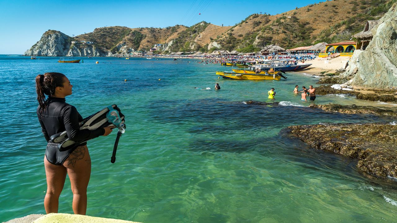 El Rodadero: Aquário E Playa Blanca foto 1
