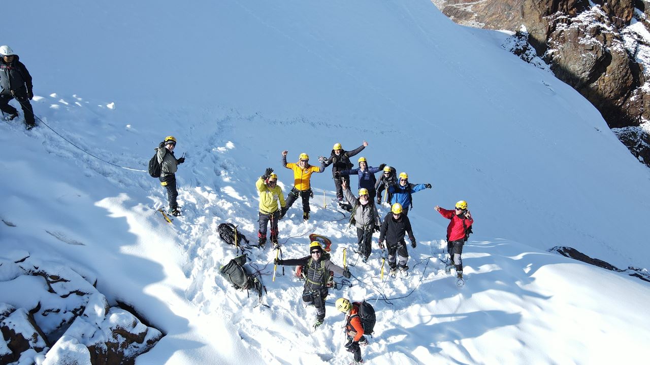Escalada Nevado Mateo foto 5