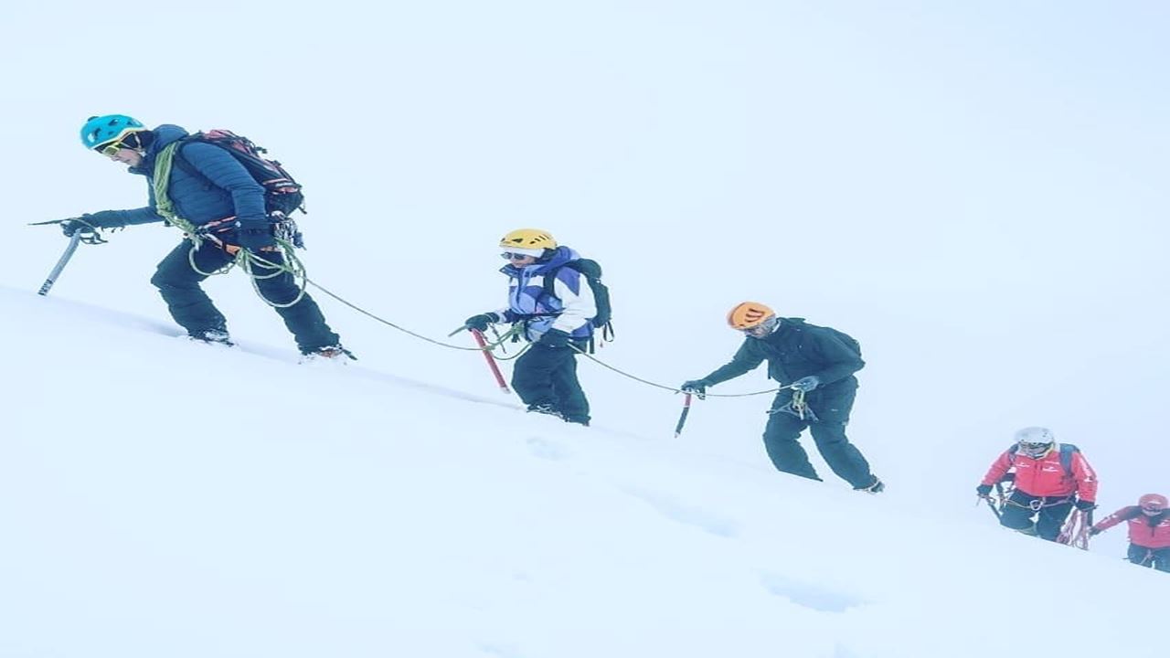 Escalada Nevado Mateo foto 11