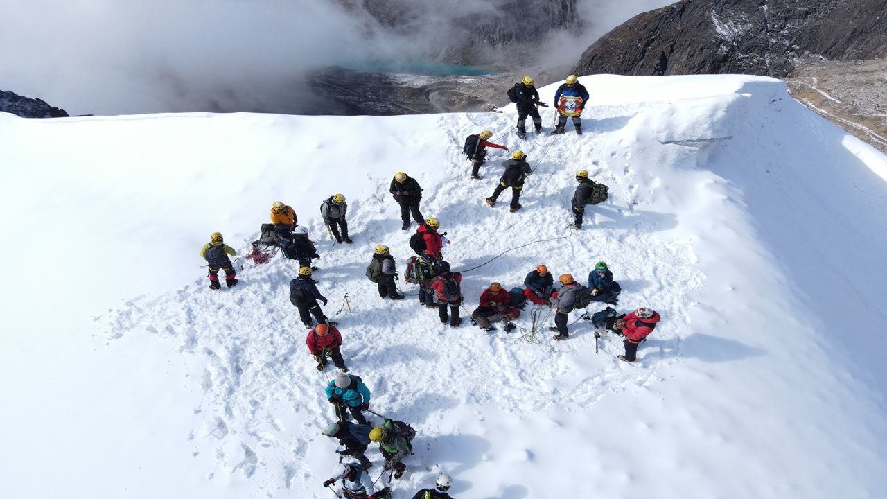 Escalada Nevado Mateo foto 3