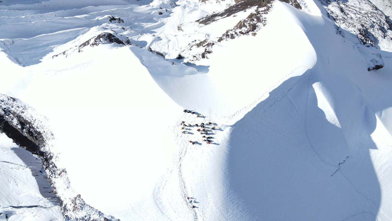 Escalada Nevado Mateo foto 4