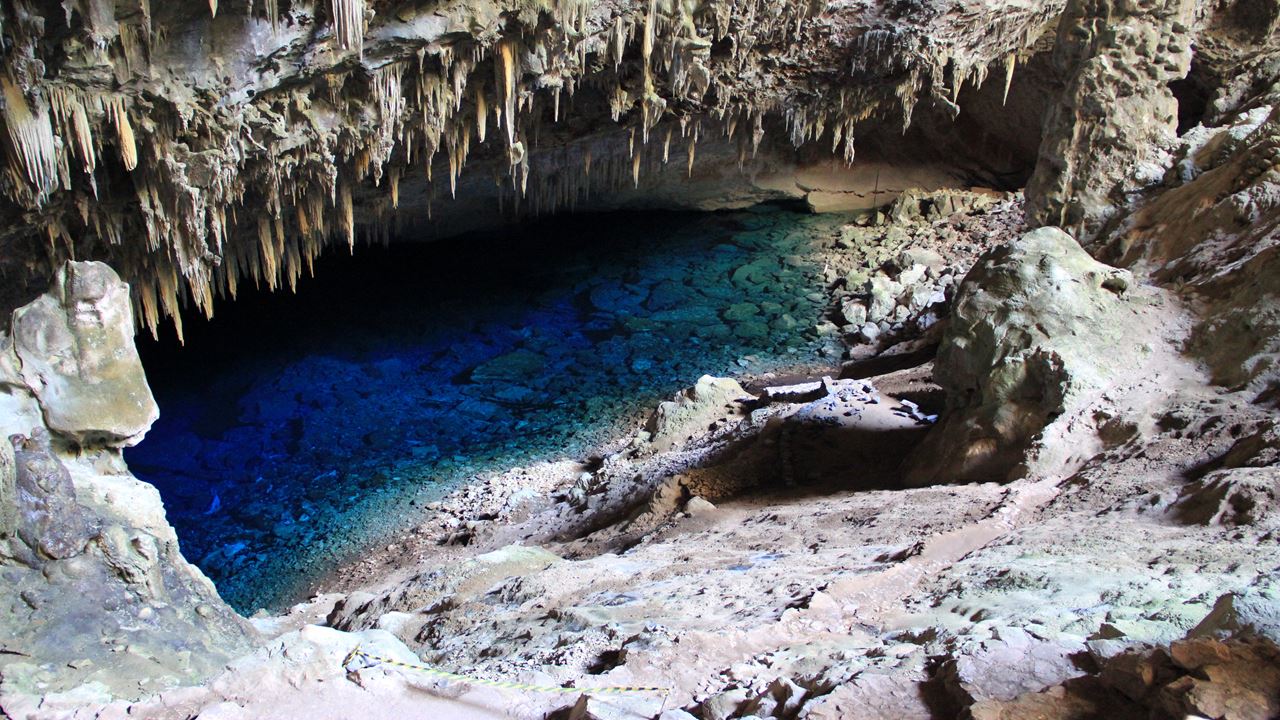 Gruta Del Lago Azul foto 2