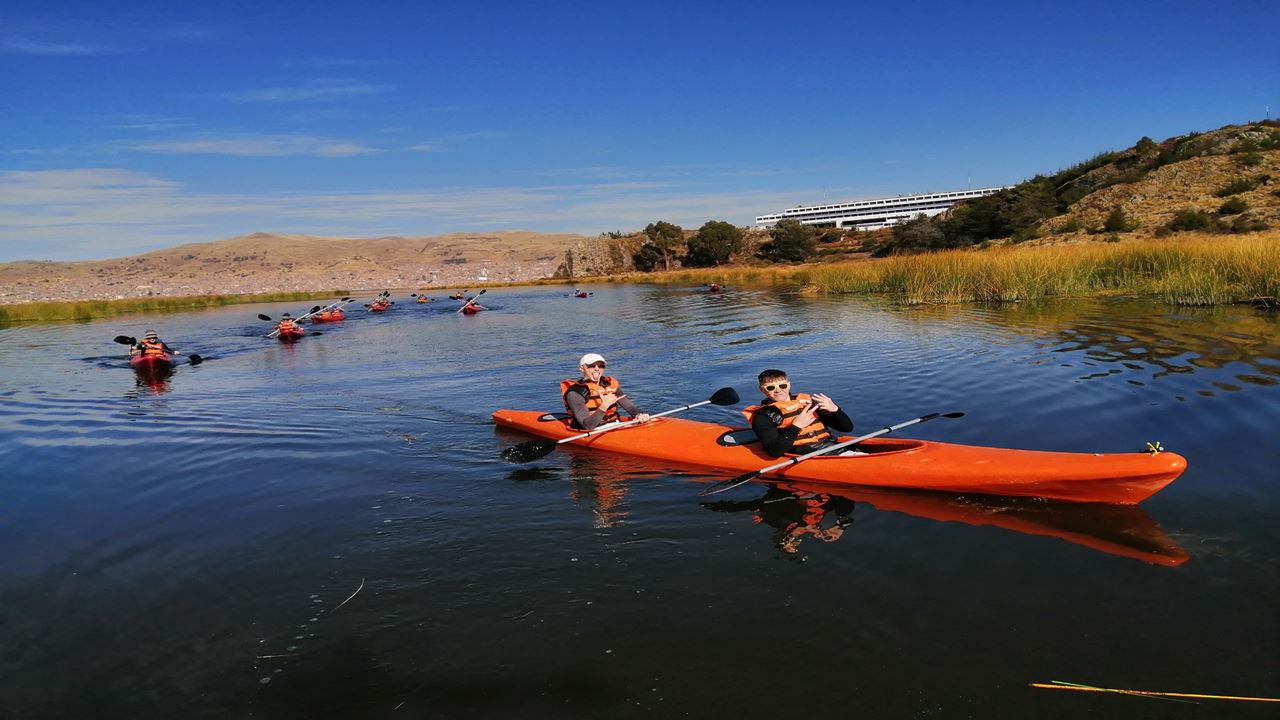 Kayaking At Lake Titicaca foto 11
